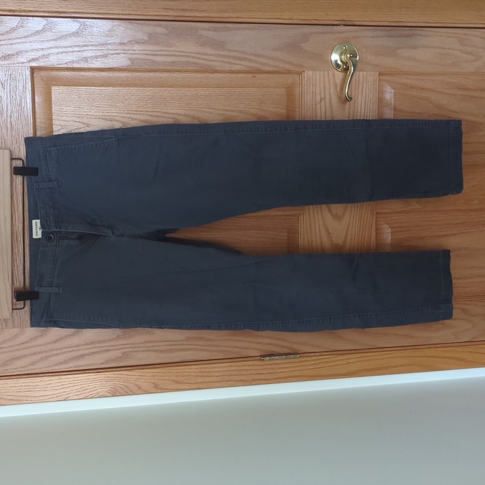 Dockers slim tapered grey khaki pants